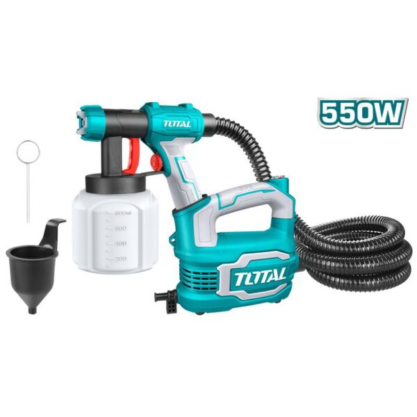 Pistola de Pintar HVLP 550W 850 ml Total