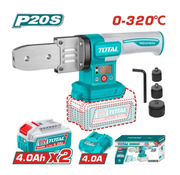 Maquina Termofusión Inalámbrica Total 20v