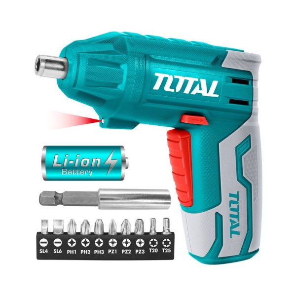 Destornillador Inalámbrico 4V Total