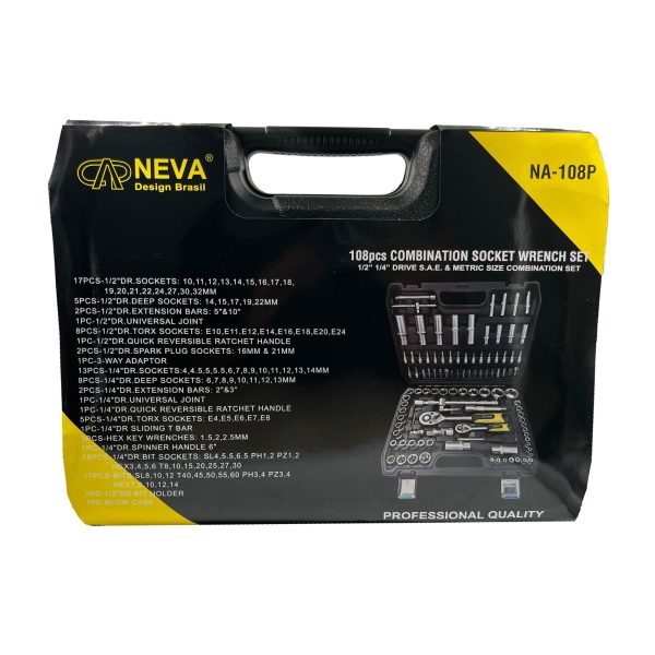 Juego de Dados de 108 Piezas Neva