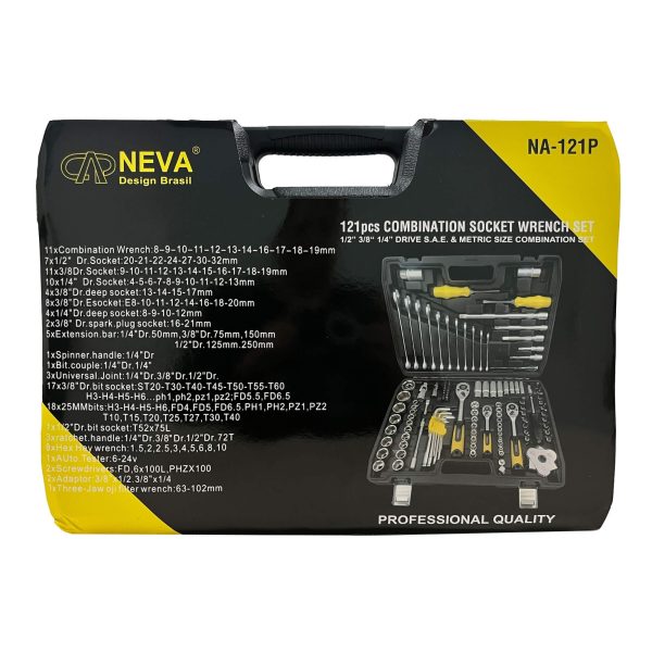 Juego de Dados de 121 Piezas Neva