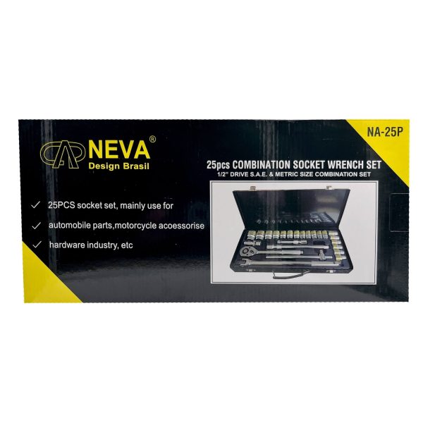 Juego de Dados de 25 Piezas Neva