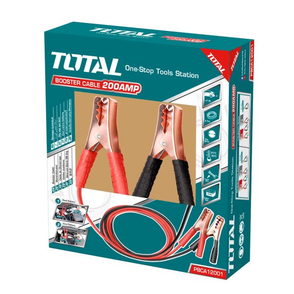Cable para Batería 200A 2.5 m Total