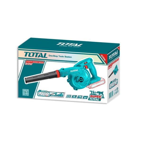 Sopladora Inalámbrica 20V Litio Ion con Batería y Cargador Total