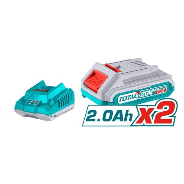 Soplador Inalámbrico 20V con Batería y Cargador Total
