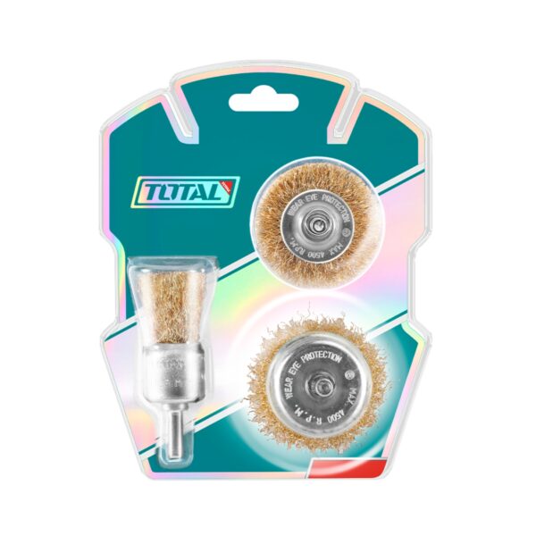 Juego Escobillas rueda 3 Piezas Total