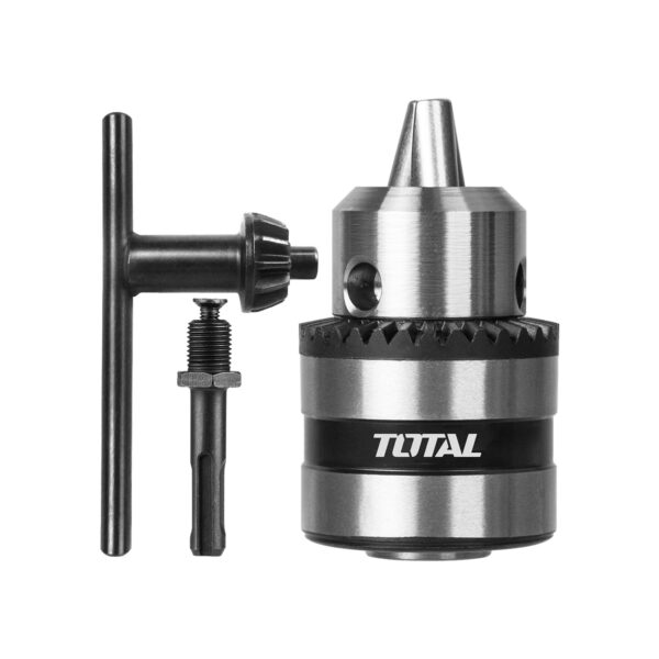 Mandril para Taladro 13mm con Adaptador Total