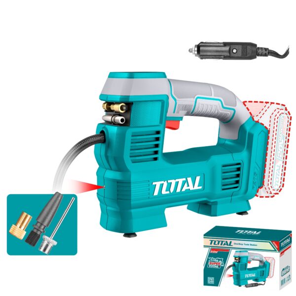 Compresor Auto Inalámbrico 20V 160psi Total