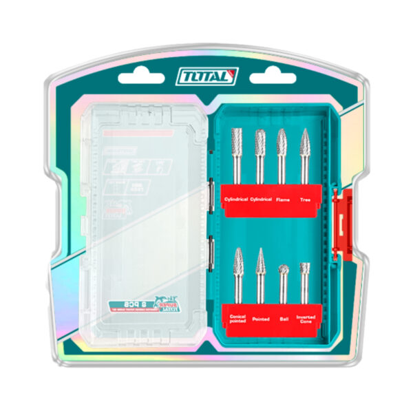 Juego de Fresas Rotativas de carburo tungsteno por 8