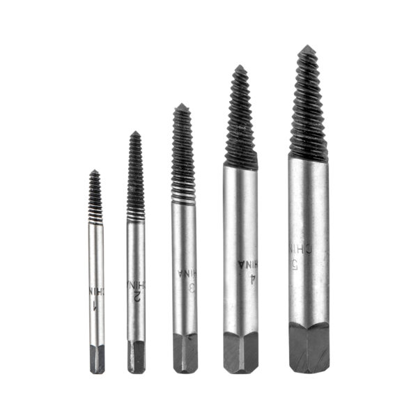 Juego de Extractores de tornillos 5 Piezas Total