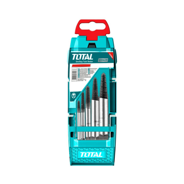 Juego de Extractores de tornillos 5 Piezas Total