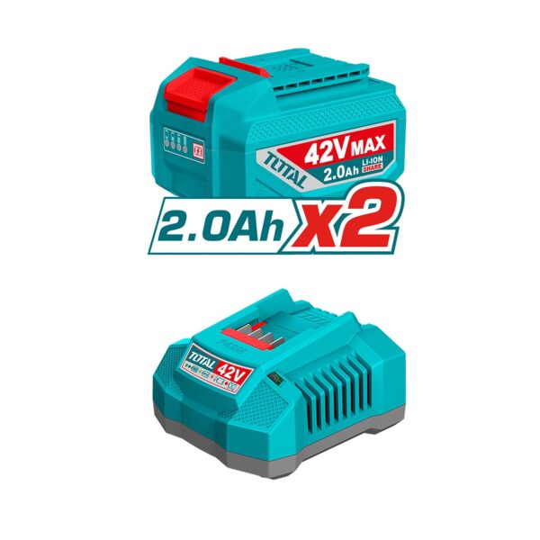 Esmeril Angular 1080W brushless 42V Total