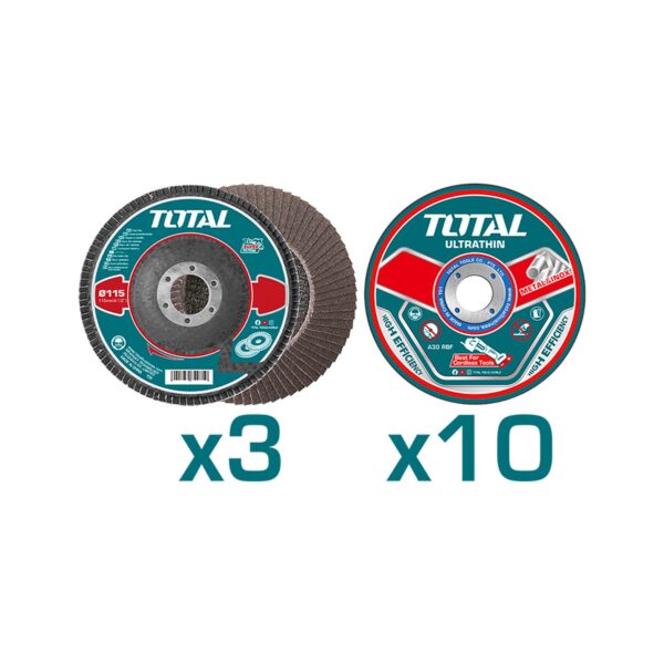 Esmeril Angular 1080W brushless 42V Total
