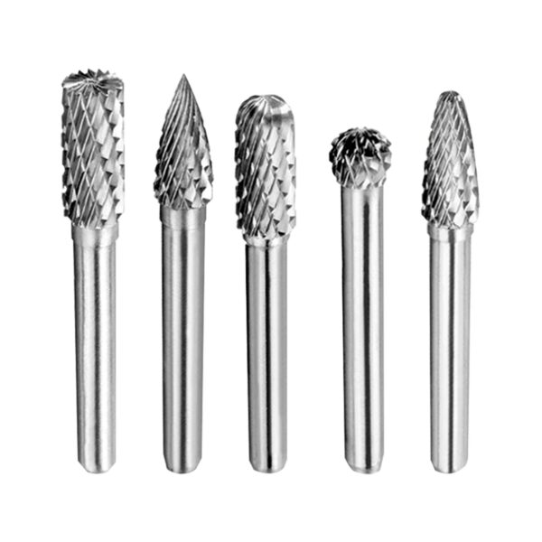 Juego de Fresas Rotativas carburo tungsteno 5 Piezas