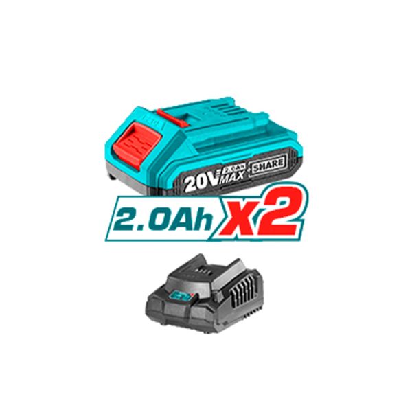 Taladro Inalámbrico 20V 10 mm Litio Ion Total