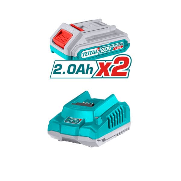 Taladro Inalambrico 10mm 20V 50nm con Bateria y Cargador