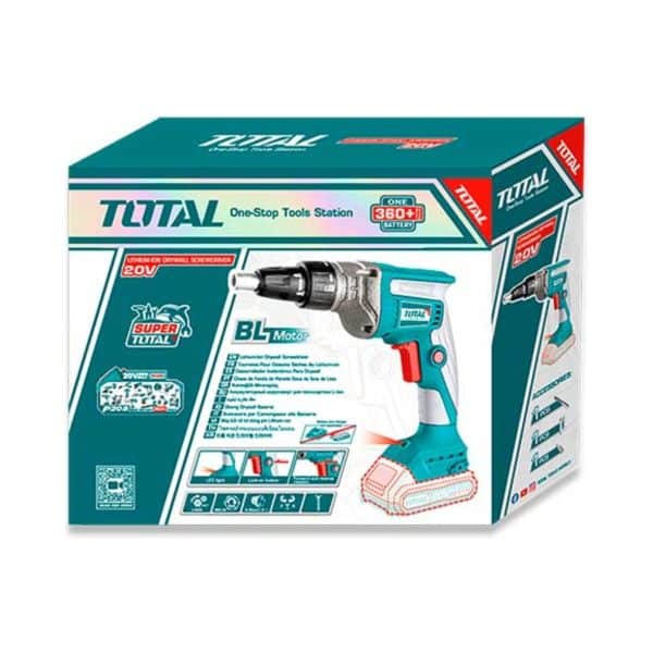 Atornillador DryWall Inalámbrico 20V Total