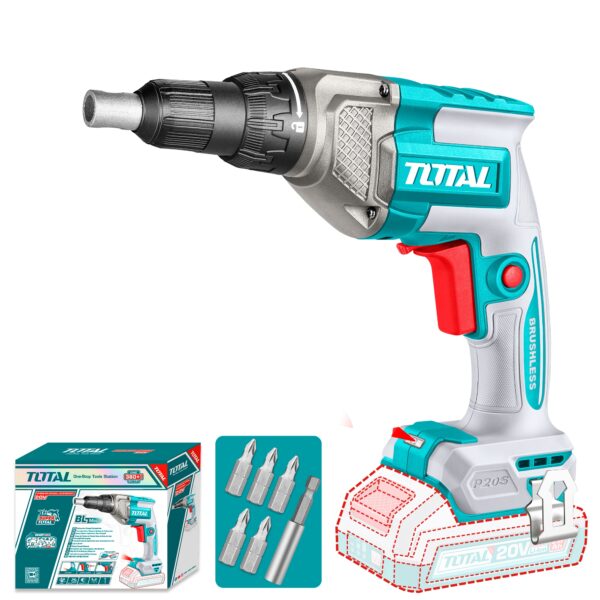 Atornillador DryWall Inalambrico 20V Total