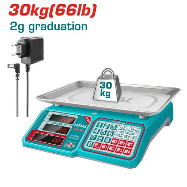 Balanza Digital 30 kg Total