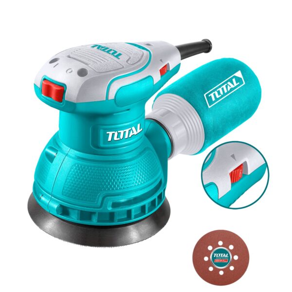 Lijadora Orbital 320W 125mm Total