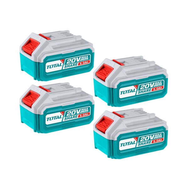 Kit de Baterias y Cargador 20V 4.0ah 4 Piezas Total