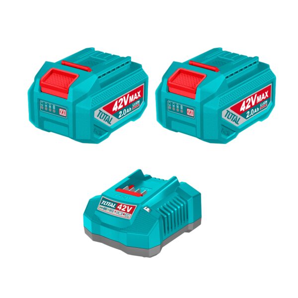 Kit batería y cargador de batería P42M 42V Total
