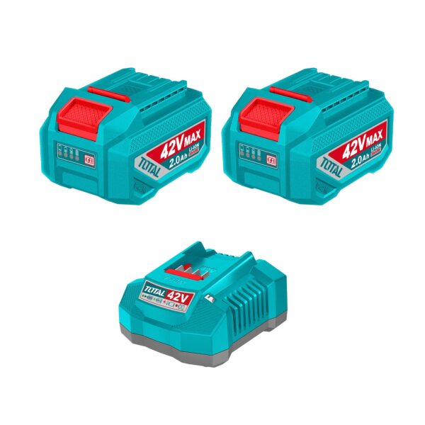 Kit batería y cargador de batería P42M 42V Total