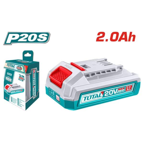 Batería de Litio Ion 20V 2.0Ah P20S Total