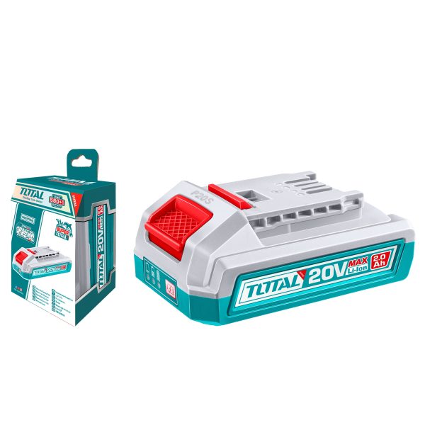 Batería de Litio Ion 20V 2.0Ah P20S Led Total