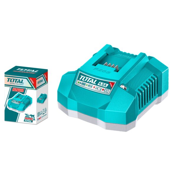 Cargador de Bateria Inteligente 20V 4A Total