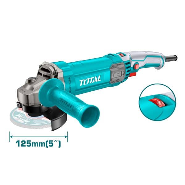 Esmeril Angular 1100W 125mm Velocidad Variable Total