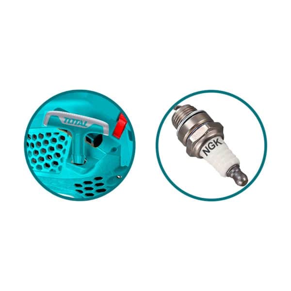 Motosierra Bencinera 24″ 62cc 2.4 kW Total