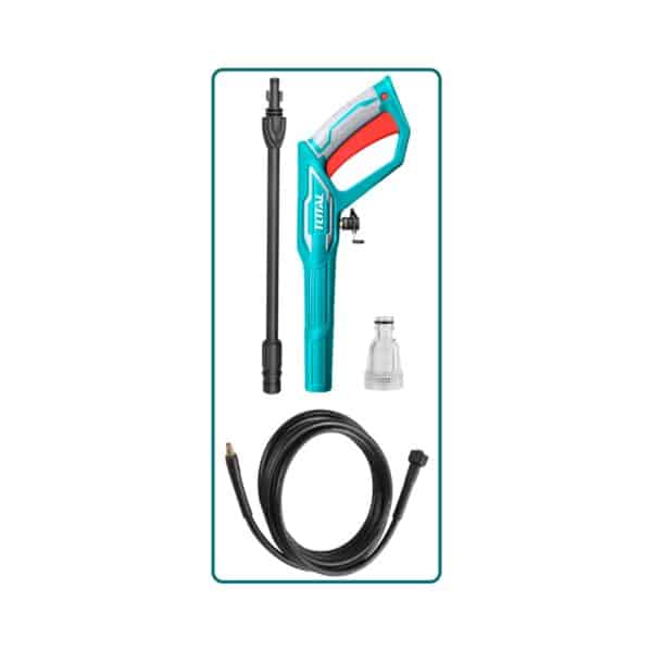 Hidrolavadora de Alta Presión 1400W 130 bar Total