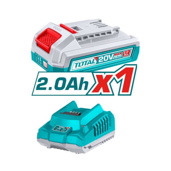 Orilladora Inalambrica 20V con Bateria y Cargador Total