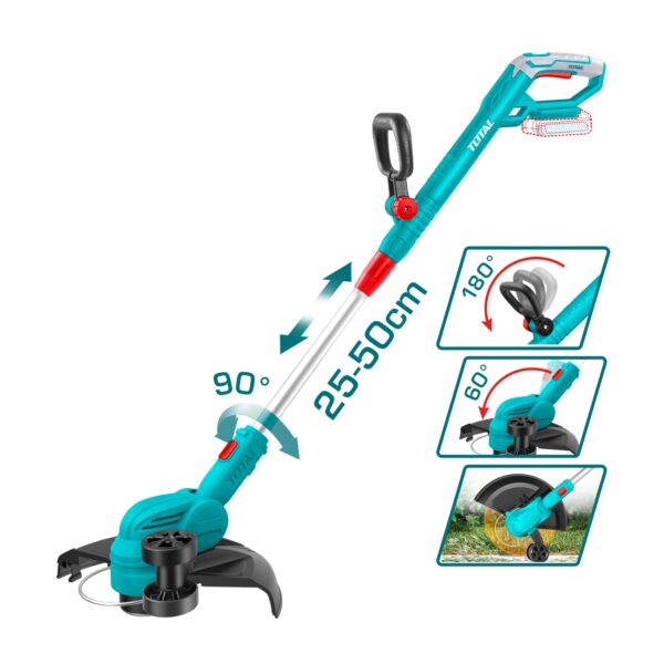 Orilladora Inalambrica 20V 8200 rpm Sin Bateria y Cargador Total