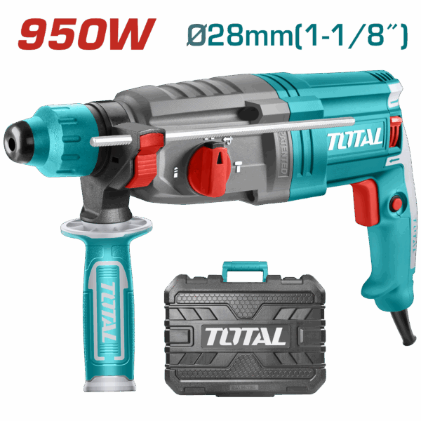 Rotomartillo 950W sds-plus Total