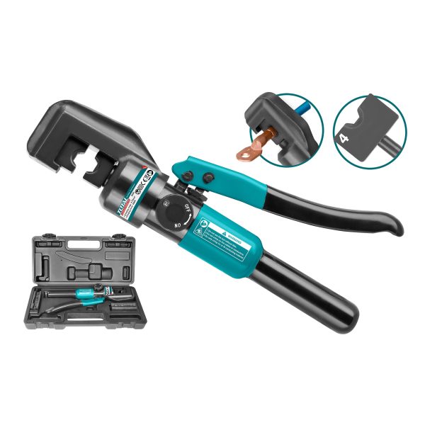 Prensa Hidráulica para Terminales 45 kN 4-70 mm2 Total