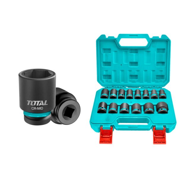 Juego Dados de Impacto 14 Piezas 1/2″ dr Total