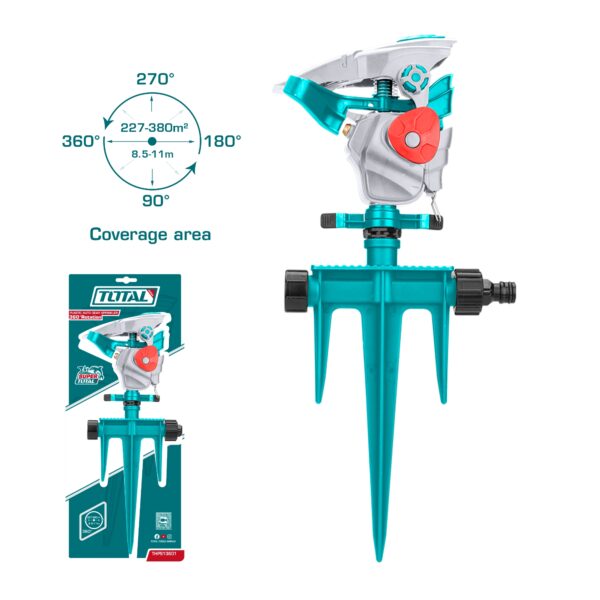 Aspersor de riego Automatico Plastico Total