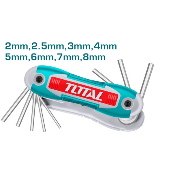 Juego Llave Allen 8 Piezas Total