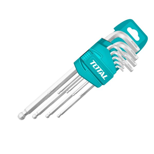 Juego Llave Allen punta bola 9 Piezas XL Total