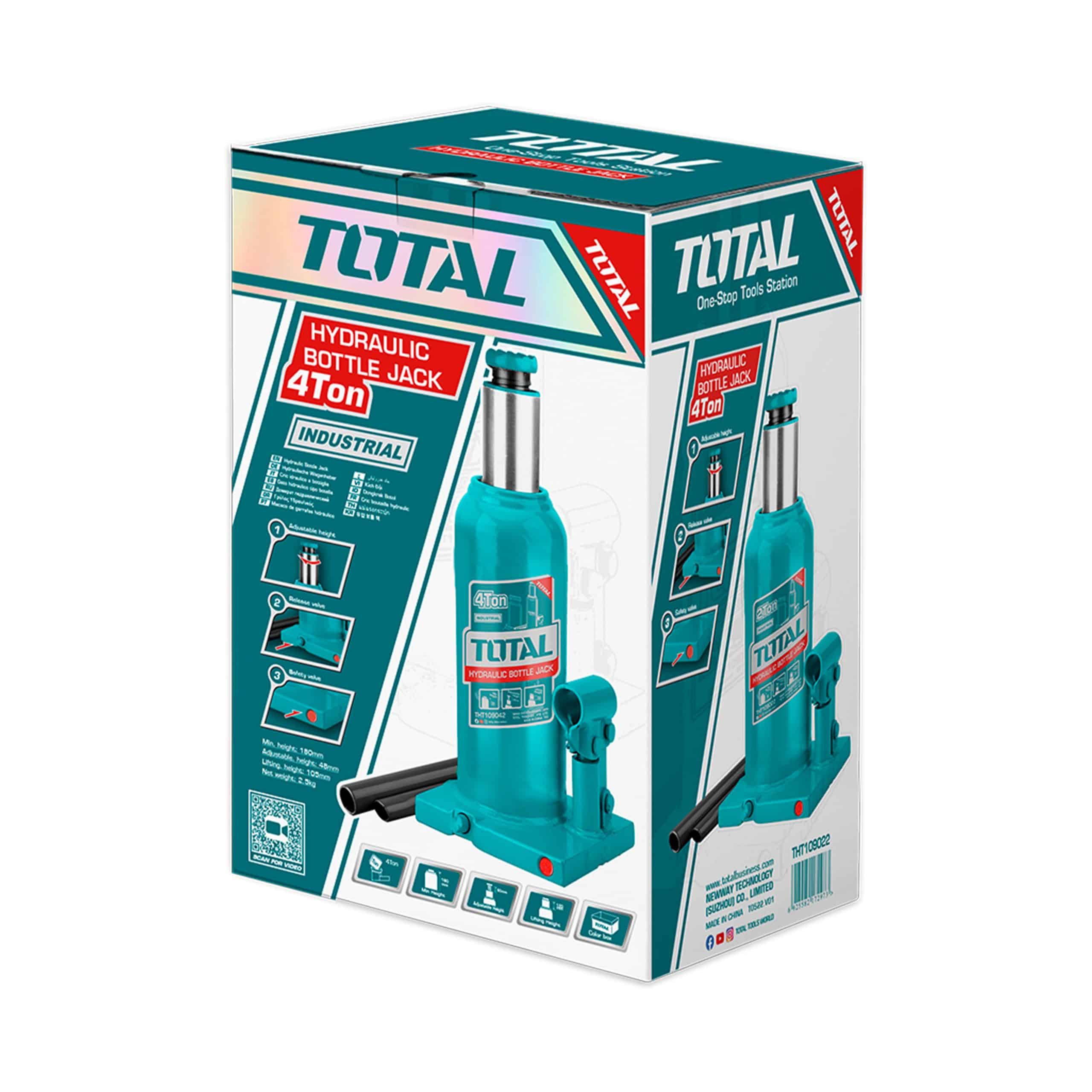 Gata Botella 4 Toneladas Total