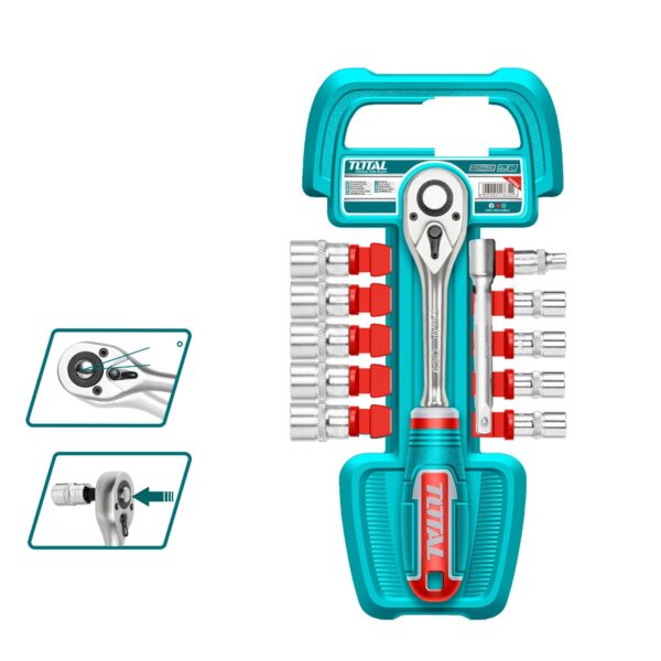 Juego Dados 12  Piezas 3/8″ Total