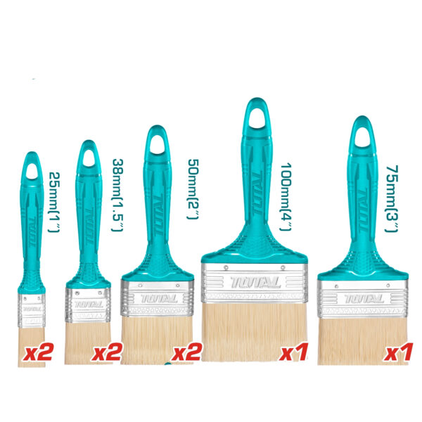 Juego Brochas 8 Piezas Total