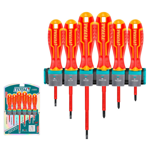 Juego Destonillador para electricista 6 Piezas Total
