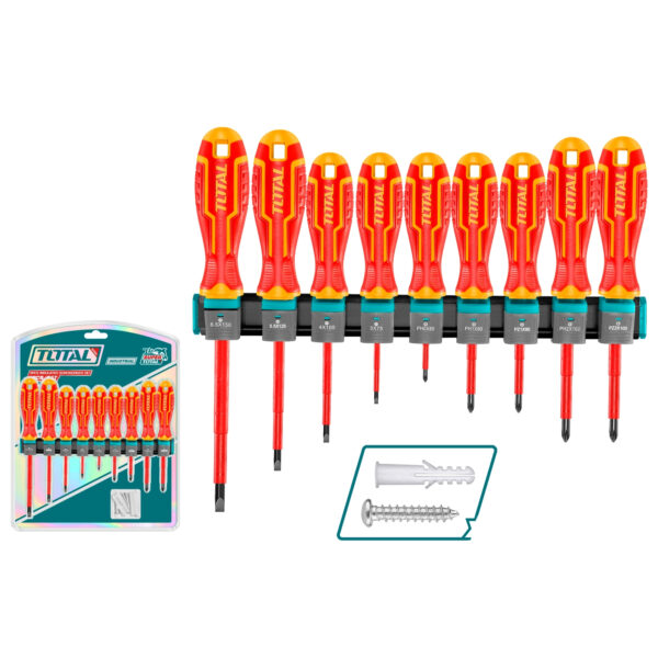 Juego Destonillador para electrico 9 Piezas Total