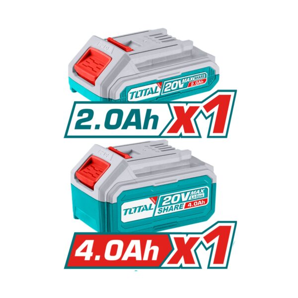 Taladro de Impacto Inalambrico 13mm 20V 86nm con Bateria y Cargador Total