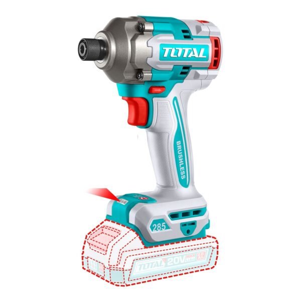 Atornillador de Impacto 20V 285nm Total