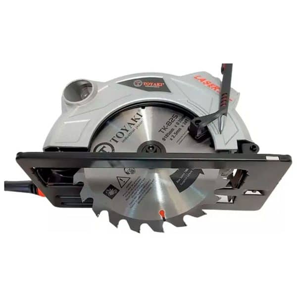 Sierra Circular 1700W 7 185 mm Guía Laser Toyaki