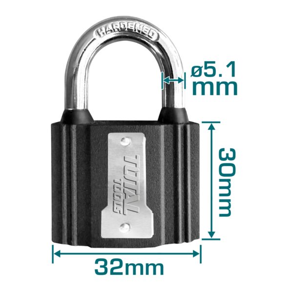 Candado de Fierro 32mm Total